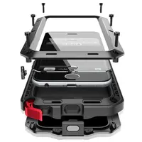 Case For iPhone 16 15 13 12 11 Pro Max 14Plus Metal Heavy Duty 360 Full body Shell Smartphone