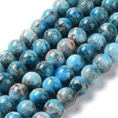 Natural Apatite Beads Strands