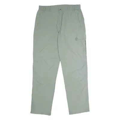 HS SPORT Outdoor Mens Trousers Green Regular Straight W32 L32