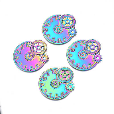 Rainbow Color Alloy Pendants