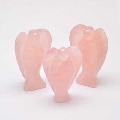 Natural  Rose Quartz Home Display Decorations