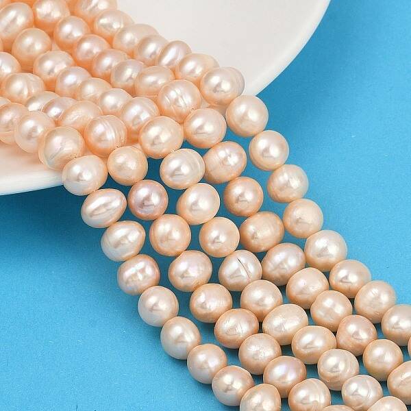 Natural Cultured Freshwater Pearl Beads Strands