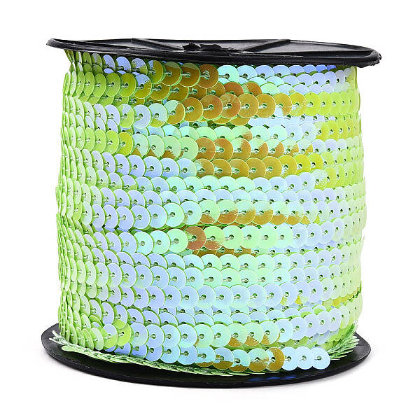 Lt.Green With AB Color Paillette/Sequins Roll