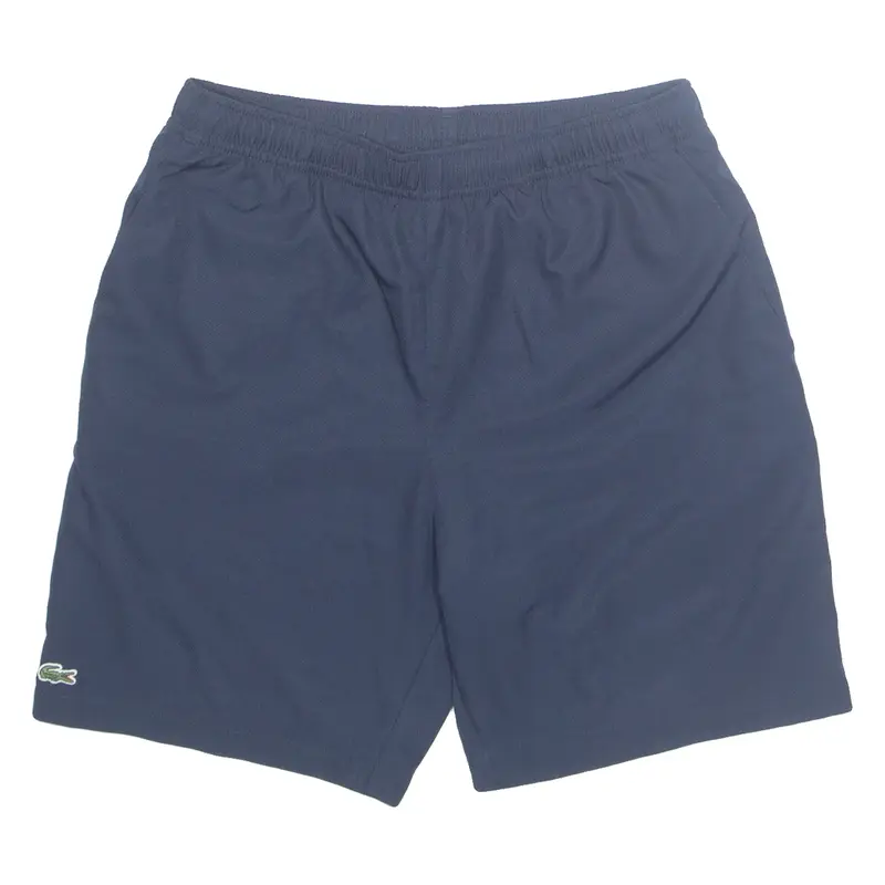 LACOSTE Mesh Lined Boys Swimming Shorts Blue 16Y W28