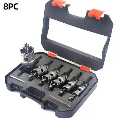 Hardened Hole Saw Set, 5/8\
