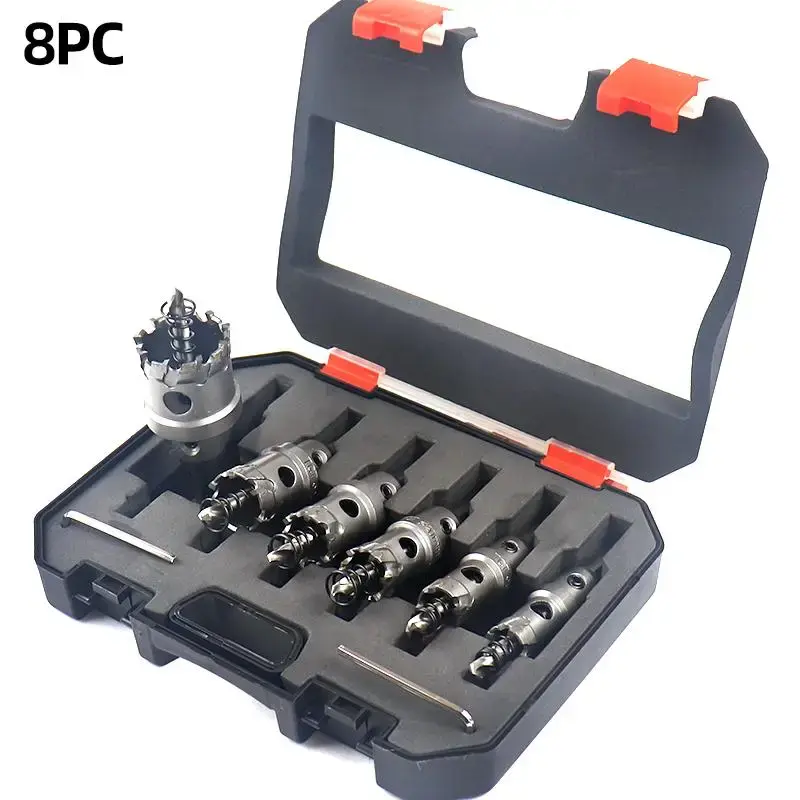 Hardened Hole Saw Set, 5/8\