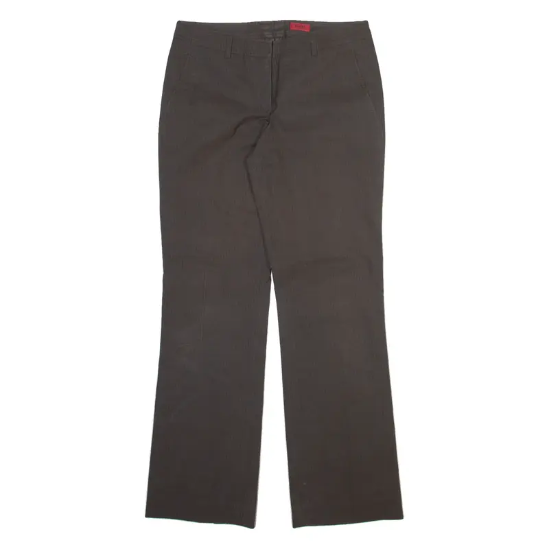 BOSS Womens Trousers Grey Regular Bootcut W30 L30