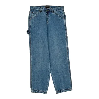 Relativity Petite Carpenter Jeans - 30W UK 12 Blue Cotton