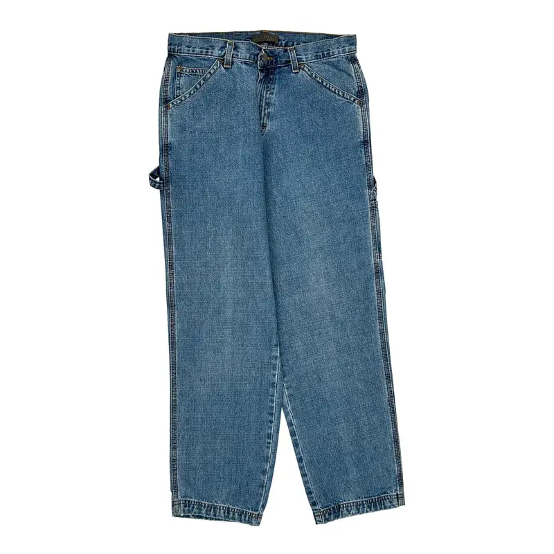 Relativity Petite Carpenter Jeans - 30W UK 12 Blue Cotton