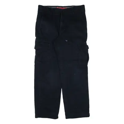 DICKIES Cargo Workwear Mens Trousers Black Regular Straight W32 L30