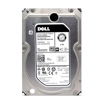 0RHVWG Dell 6TB 12Gb/s SAS 7200 3.5-Inch Hard Drive
