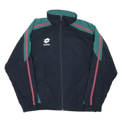 LOTTO Mens Track Jacket Black XL