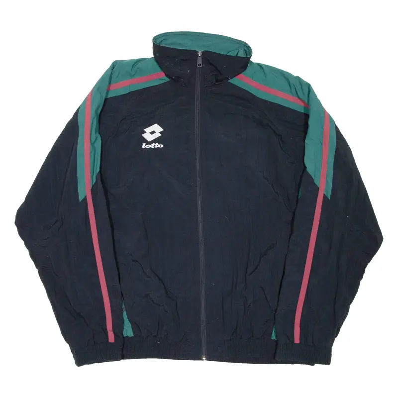 LOTTO Mens Track Jacket Black XL