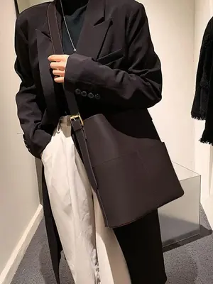 Bags for Women, Summer Women's Solid Color Tote Bag, Large Capacity Shoulder Bag for Daily Used, Fashion All-match Bag, Perfe...