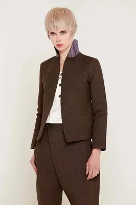 Nancy Jacket (Brown) | size: XL