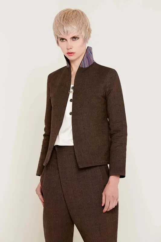 Nancy Jacket (Brown) | size: XL