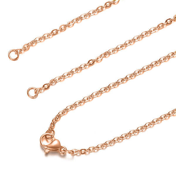 304 Stainless Steel Cable Chain Necklace Making
