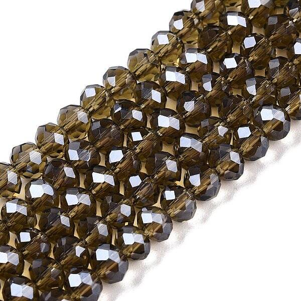 Electroplate Glass Beads Strands