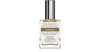 The Library of Fragrance Ambergris unisex cologne 30 ml