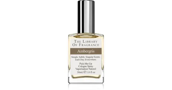 The Library of Fragrance Ambergris unisex cologne 30 ml