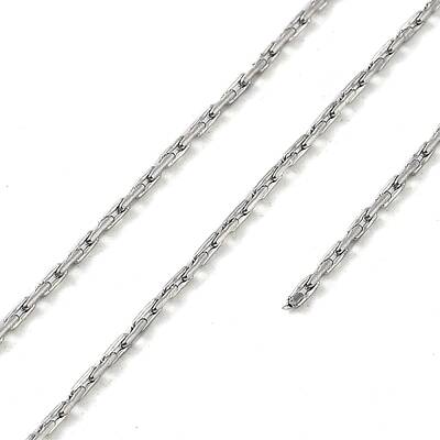 Tarnish Resistant 304 Stainless Steel Rectangle Link Chains