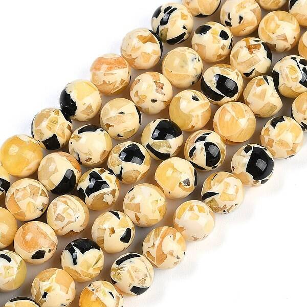 Sythetic Amber Beads Strands