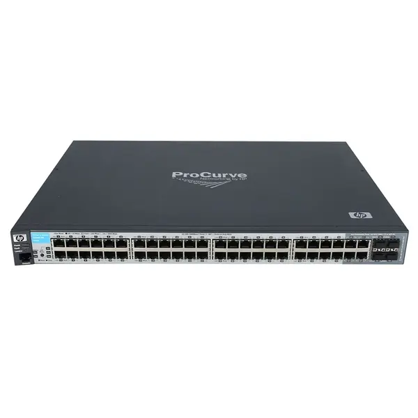 J9280A#ABB-02 HP ProCurve 2510 Series 2510-48G 44 x 10/100/1000Base-T RJ-45 and 4 x 1GbE RJ-45/SFP Dual Personality Uplink Po...