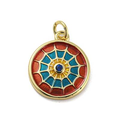 Real 14K Gold Plated Brass Enamel Charms