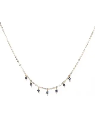 Cuy Necklace | Gemstone: Sapphire | Metal Color: Gold