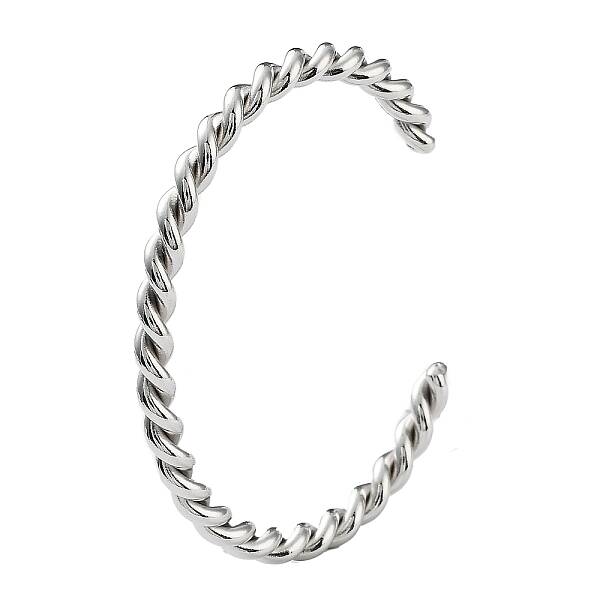 Non-Tarnish 304 Stainless Steel Cuff Bangles for Women