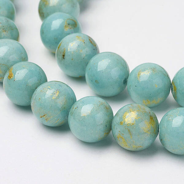 Natural Mashan Jade Beads Strands