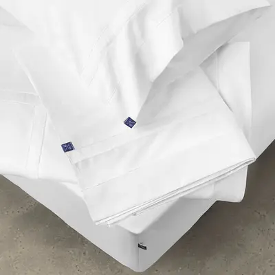 The Whole Shebang | Size: King w/ Standard Pillowcases | Color: White | Touch: Percale