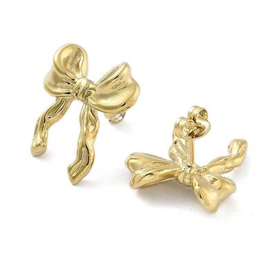 Ion Plating(IP) 304 Stainless Steel Stud Earrings