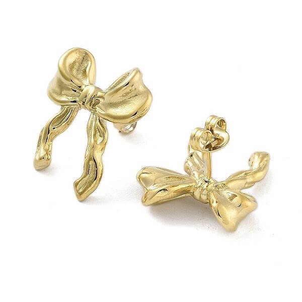 Ion Plating(IP) 304 Stainless Steel Stud Earrings