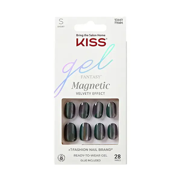 Kiss Unghie In Gel Gel Fantasy Magnetic 28 Pezzi