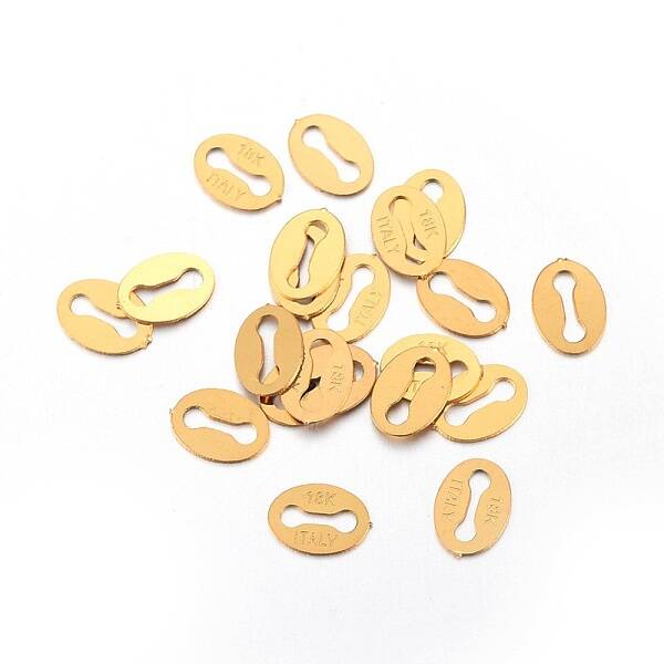 Ion Plating(IP) Stainless Steel Chain Tabs