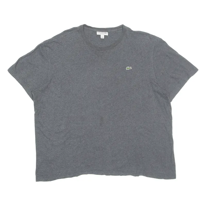 LACOSTE Mens T-Shirt Grey 2XL
