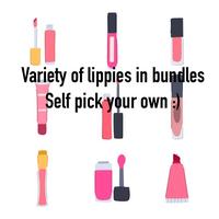 Lip Bundles - Variety of Lipsticks in Assorted Colors for Self-Pick Your Own Makeup Experience Gloss Lipgloss Glossy Cosmetic