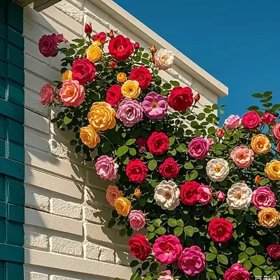 Mixed Color Rose Seeds1000 seeds,Flowers seeds Easy-to-grow,Climbing Vine Flowering Plants,A burst ofcolor to any garden