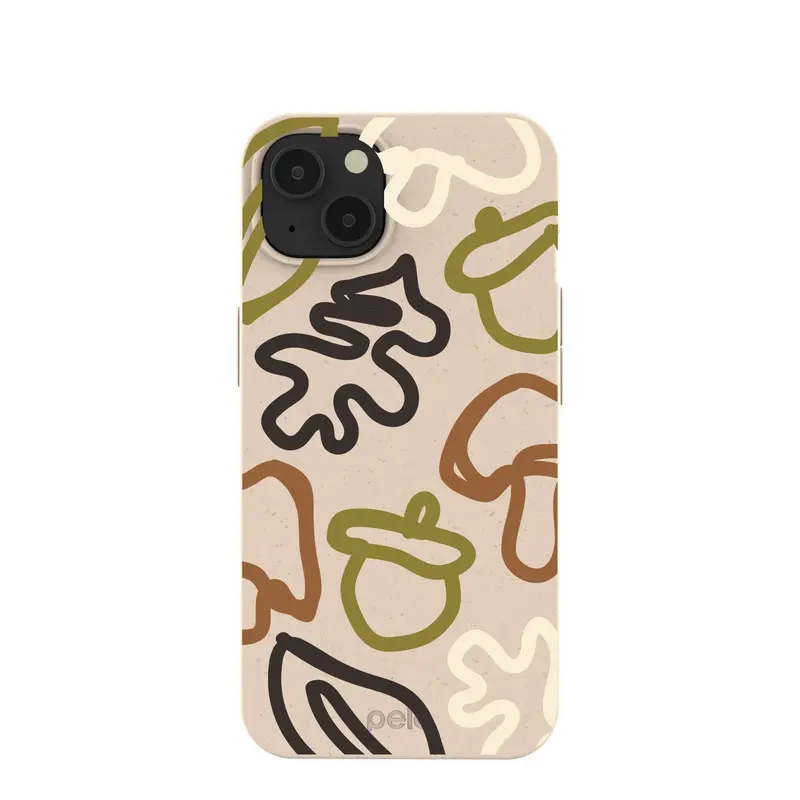 Seashell Forest Gems iPhone 13 Case