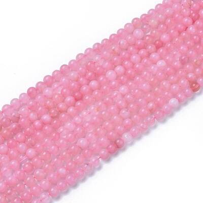 Natural Rose Quartz Beads Strands