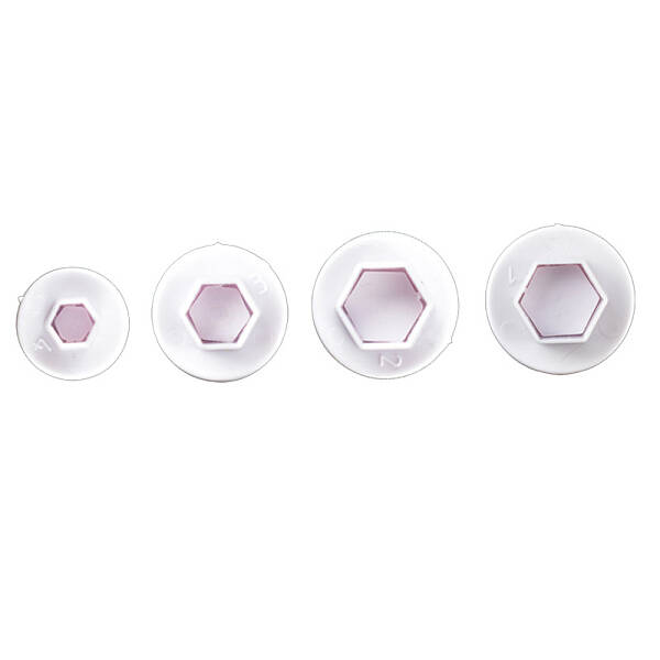 Plastic Cookie Fondant Stamper Set