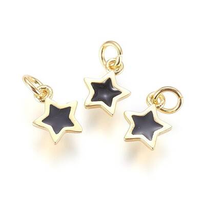 Enamel Brass Charms