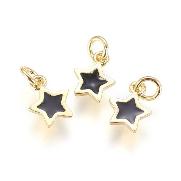 Enamel Brass Charms