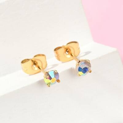304 Stainless Steel Stud Earrings