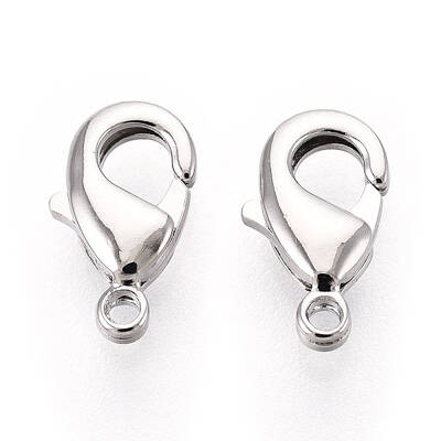 Brass Lobster Claw Clasps