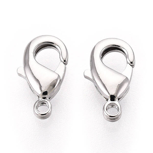 Brass Lobster Claw Clasps