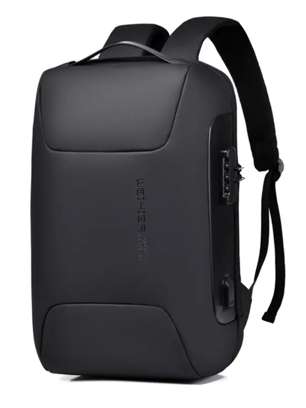Minimalist Business Laptop Backpack, 2025 Simple Waterproof Laptop Bag with Computer Compartment & Usb Port, Multifunctional ...
