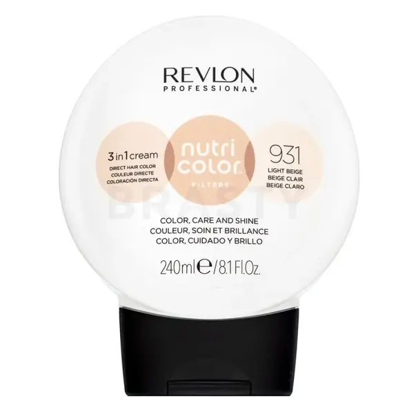 Revlon Professional Nutri Color Filters 3in1 Cream 931 Beige chiaro 240 ml