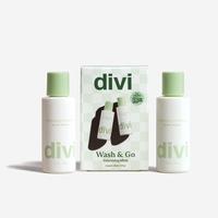 Divi Wash & Go Kit – TSA-Friendly Volumizing Shampoo & Conditioner Duo, 2 fl oz Each, for Fine, Flat Hair Cleansing Haircar...
